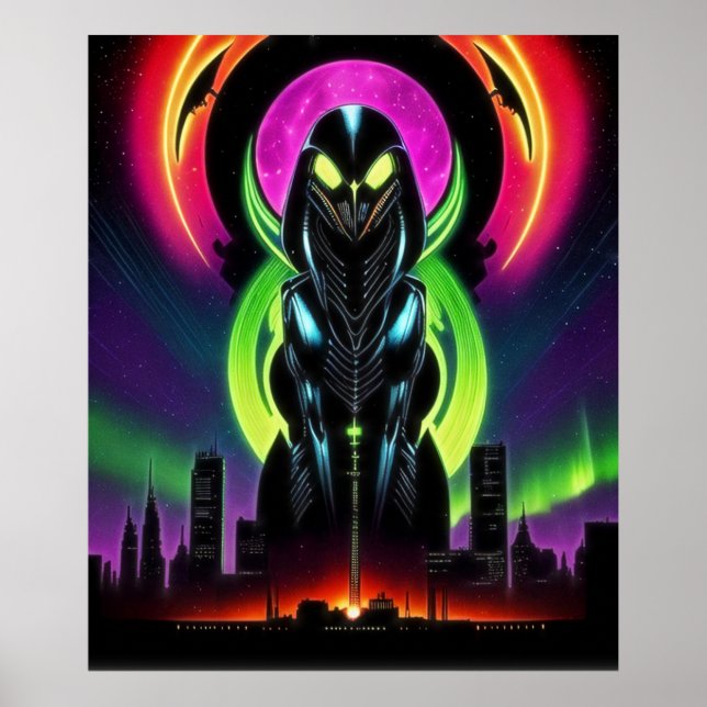 Alien Raven 13 Poster (Framsidan)