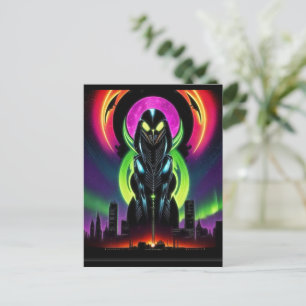 Alien Raven 13 Vykort
