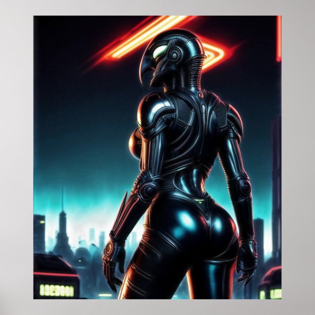 Alien Raven 17 Poster (Framsidan)