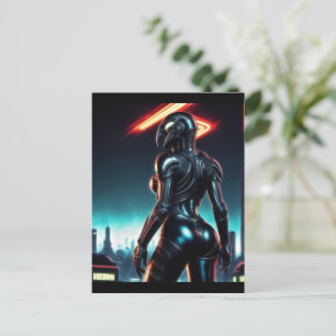 Alien Raven 17 Vykort