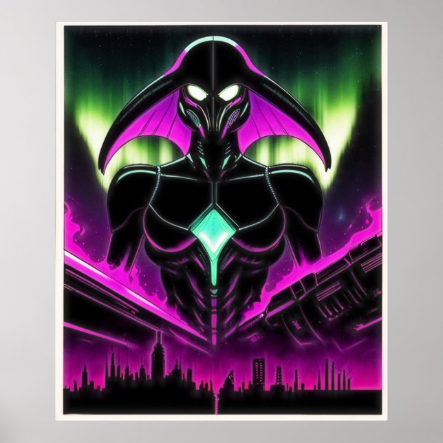 Alien Raven 20 Poster (Framsidan)