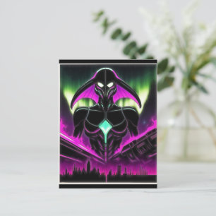 Alien Raven 20 Vykort