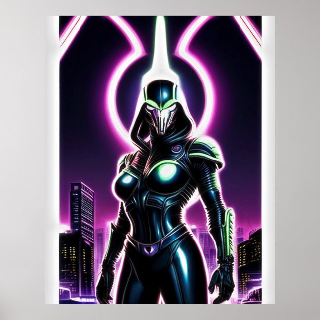 Alien Raven 22 Poster (Framsidan)