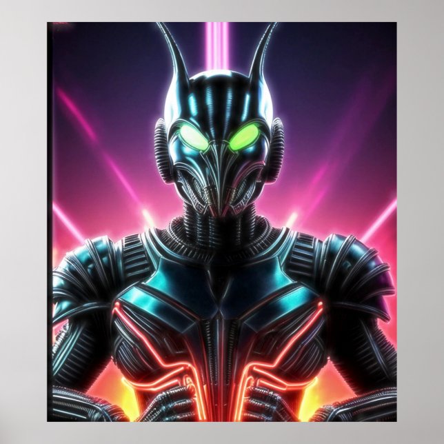 Alien Raven 23 Poster (Framsidan)