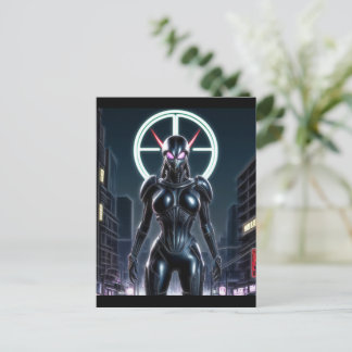 Alien Raven 24 Vykort