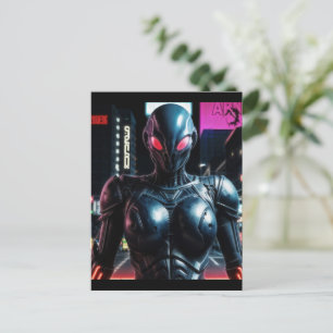 Alien Raven 25 Vykort
