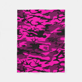Alien Rosa Camo Blanket Fleecefilt