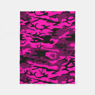 Alien Rosa Camo Blanket Fleecefilt