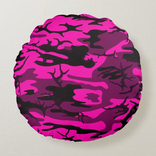 Alien Rosa Camo Dekorativ kudde (Framsidan)