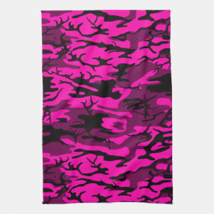 Alien Rosa Camo Kökshandduk