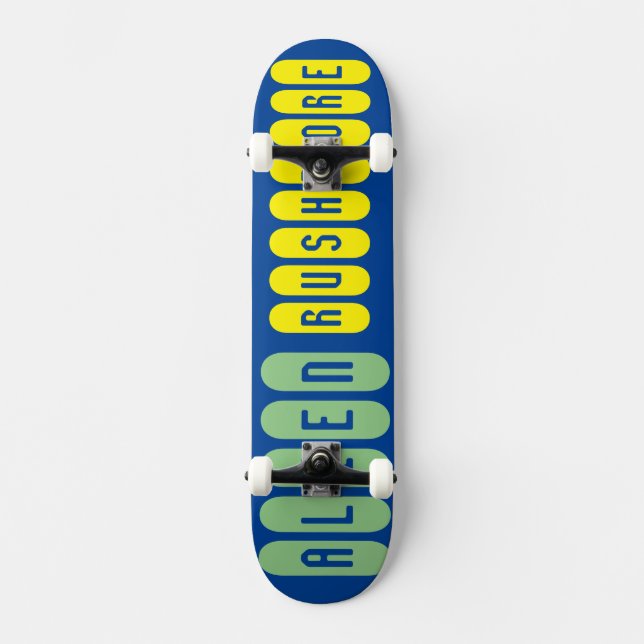 ALIEN RUSHMORE Skateboard (Framsida)