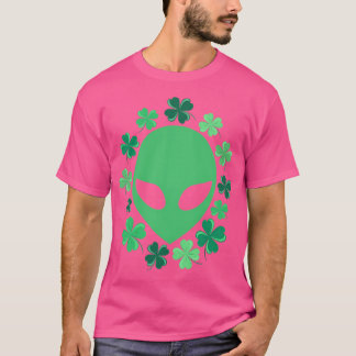 Alien Saint patrick's day T Shirt