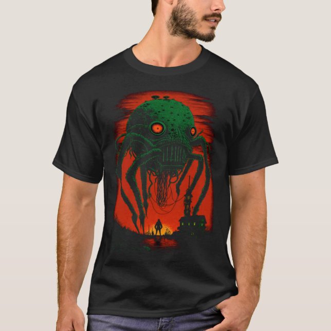 Alien Samla Krig i världen T Shirt (Framsida)