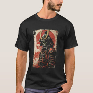 Alien Samurai T-shirt Japansk Sci-Fi Design Kläder