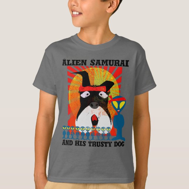 Alien Samurai Tee (Framsida)