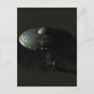 Alien Sand-vykort Vykort