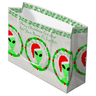 Alien Santa Holly WGM Stor Geek Humor