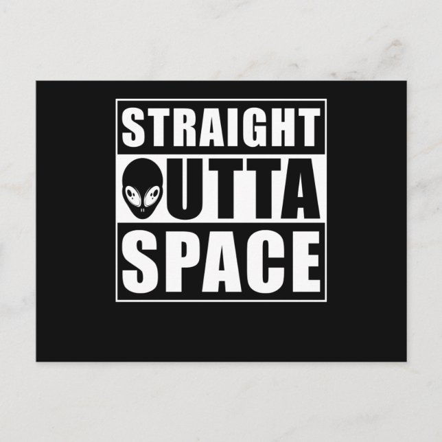 Alien Say Funny Vykort (Framsida)