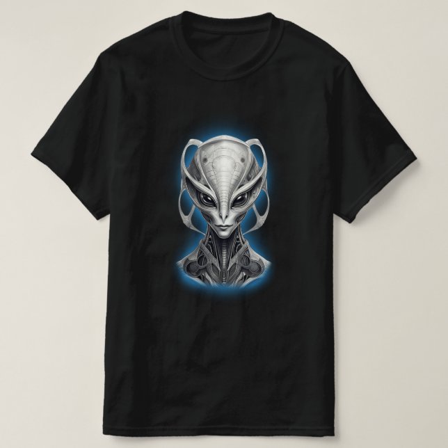 Alien Sci-Fi/skräck T Shirt (Design framsida)