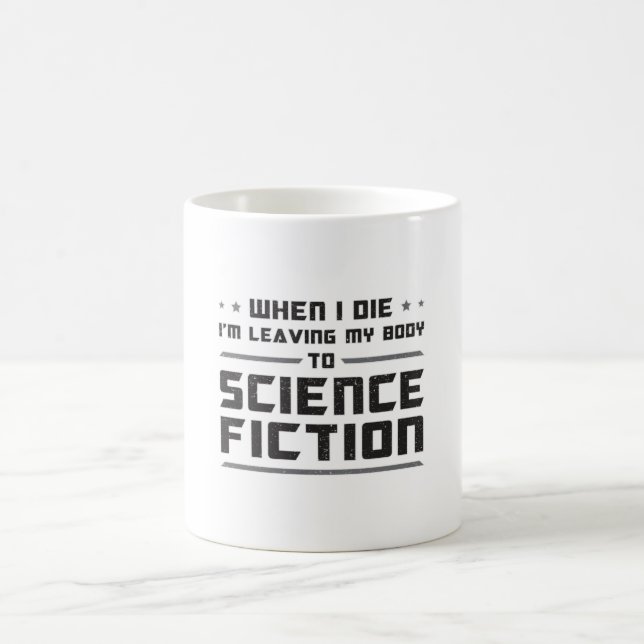 Alien Science fiction Day Space Science Gift Idea Kaffemugg (Center)