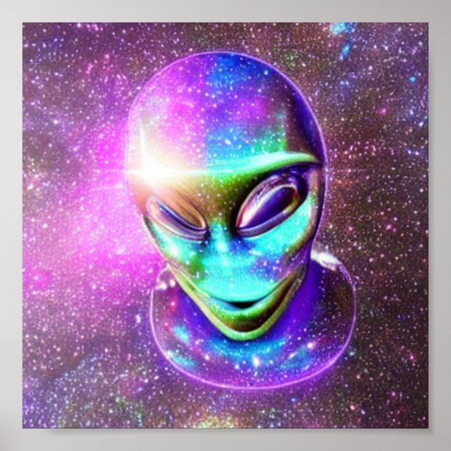 Alien Science fiction Poster (Framsidan)