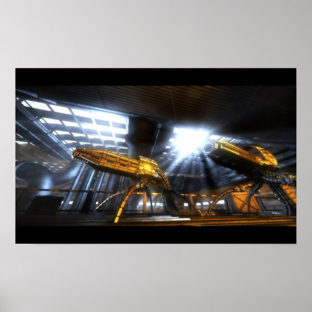 Alien Sentry Gun Poster (Framsidan)