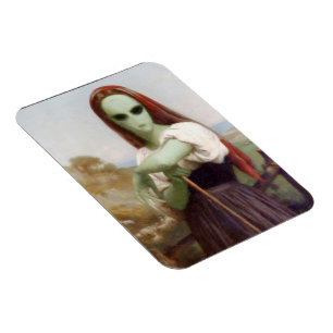 Alien Shepherdess Magnet