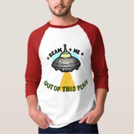Alien Ship Beam Mäns 3/4 Raglan T-Shirt