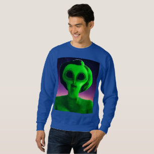 Alien Självporträtt Lång Ärmad Tröja