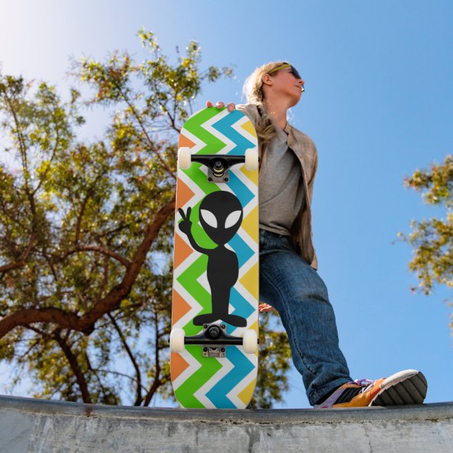 Alien Skateboard (Utomhus 1)