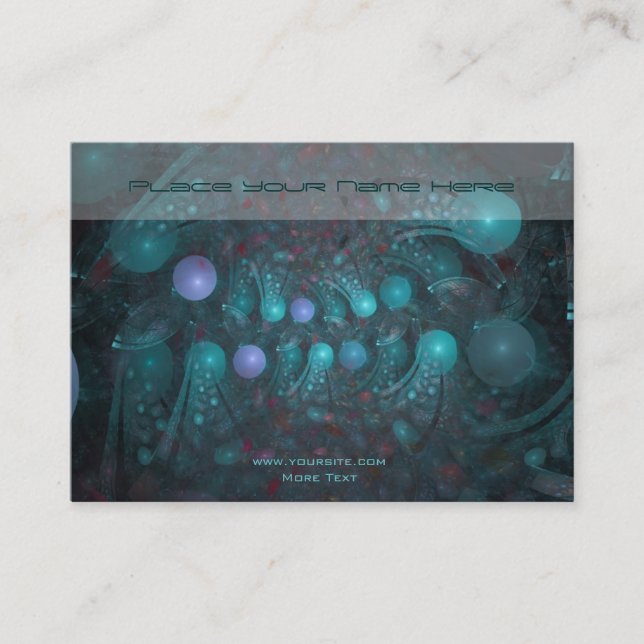 Alien Skin 001 Visitkort (Framsida)