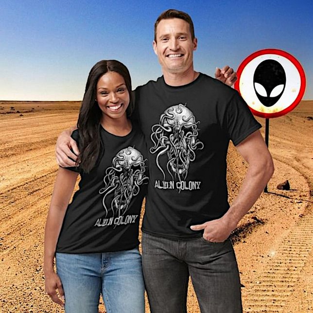 Alien Skull T Shirt (Skapare uppladdad)
