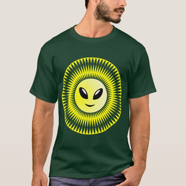 Alien Sol - Anpassad Tee Shirt (Framsida)