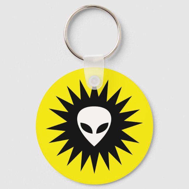 Alien Sol Nyckelring (Framsida)