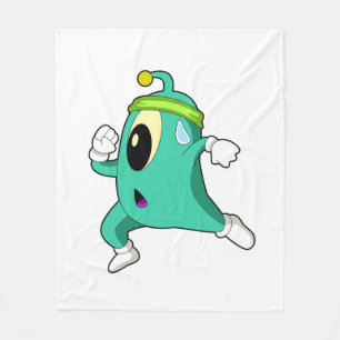 Alien som Springer Fleecefilt