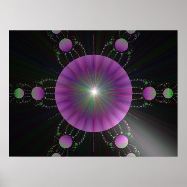 Alien Space-Frakt Poster (Framsidan)