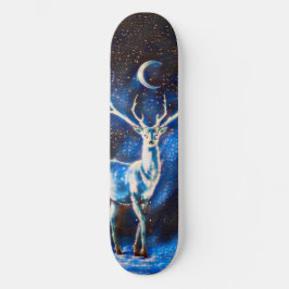 Alien Space Hjort Anpassningsbar Pro Park Board Mini Skateboard Bräda 18,7 Cm