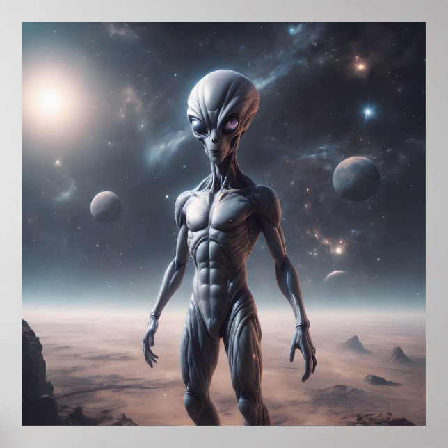 Alien Space Poster (Framsidan)