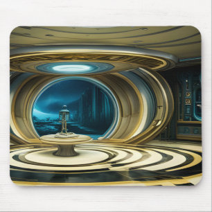 Alien SpacesHär Mouse Pad Musmatta