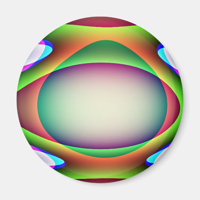 Alien Spaceship Magnet (Framsidan)