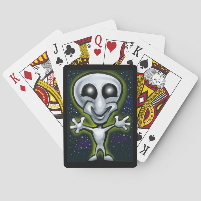 Alien Spel Kort (Baksidan)