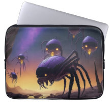 Alien Spiders landar på det ödsliga landskapet