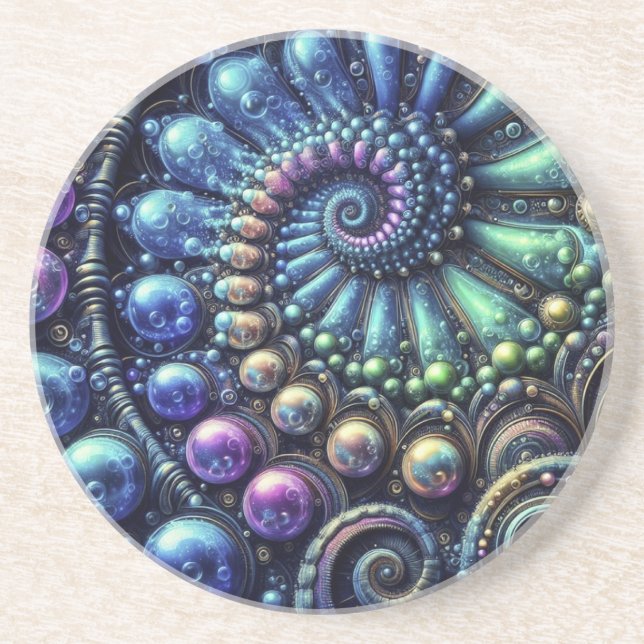 Alien Spiral Underlägg (Framsidan)