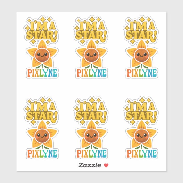 Alien Sticker Sheet Klistermärken (Ark)