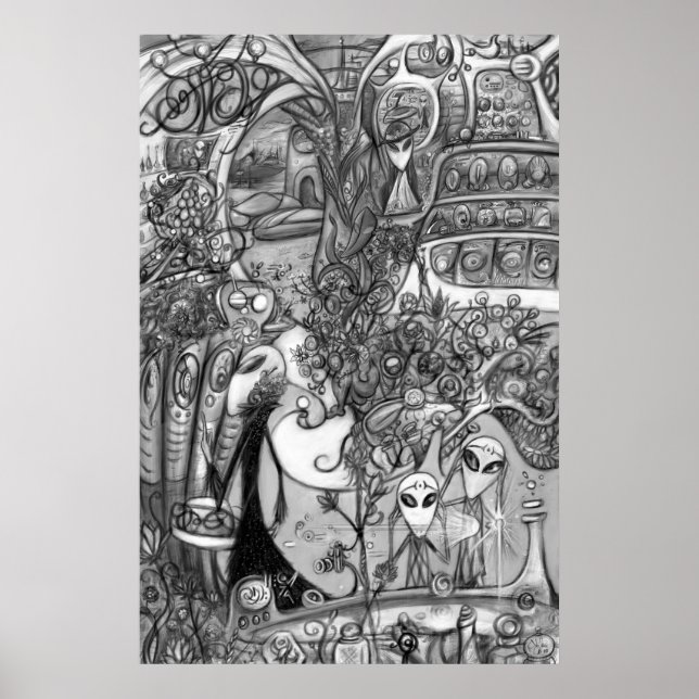 Alien Store-Poster Poster (Framsidan)