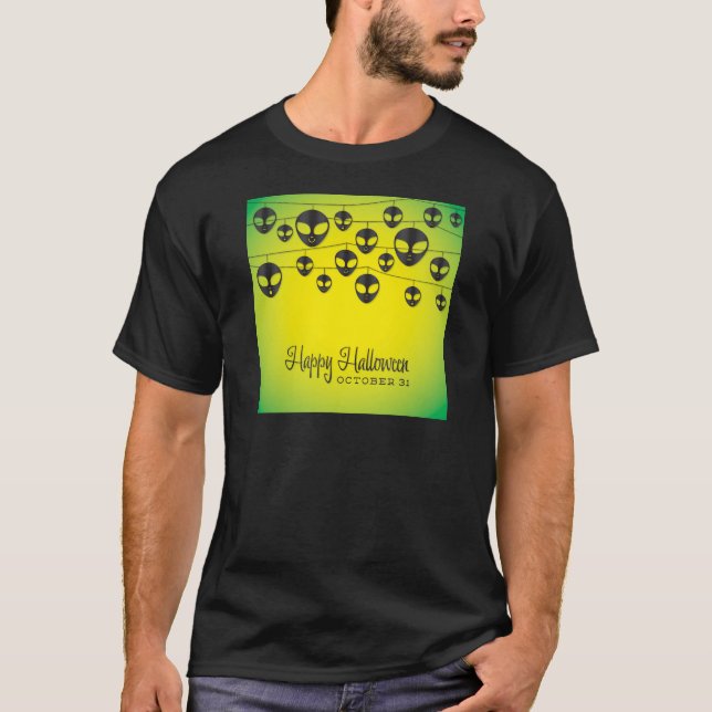 Alien-sträng T-shirt (Framsida)