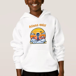 Alien Sunset Aesthetic | Sci-Fi Alien Sunset T Shirt