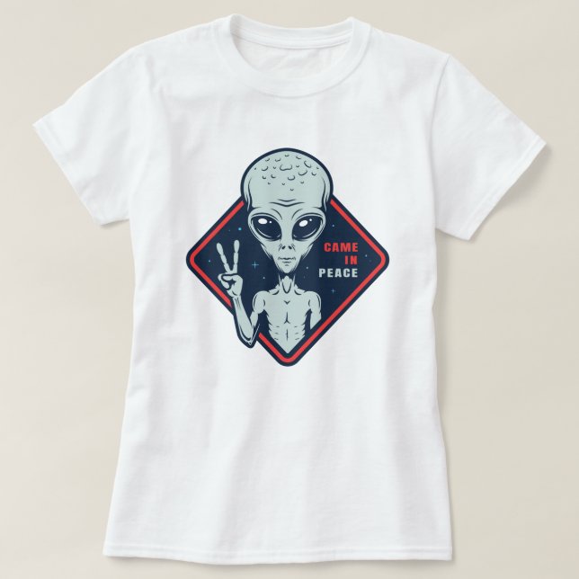 Alien T Shirt (Design framsida)