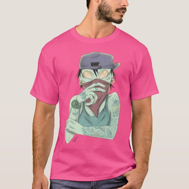 Alien Tattoo T Shirt (Framsida)
