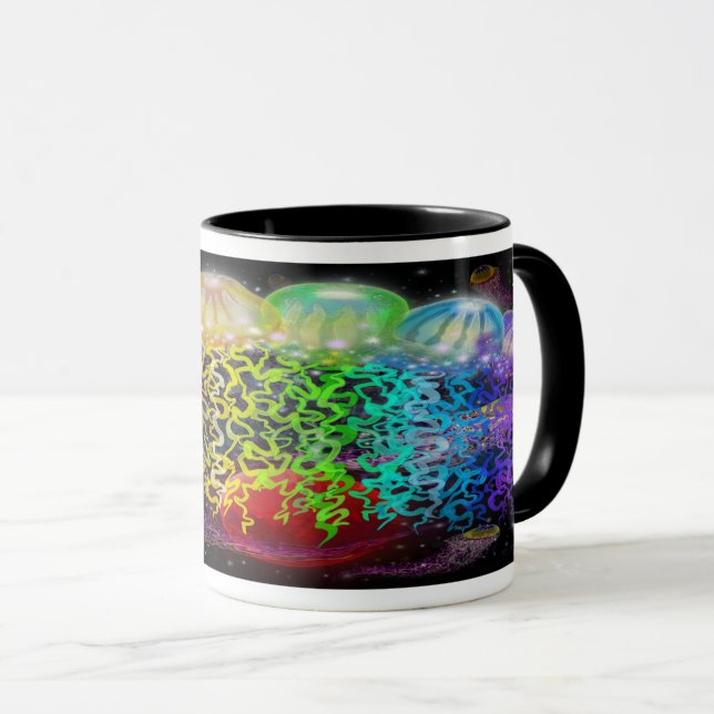 Alien Tentacles Mugg (Framsida höger)